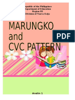 Marungko & CVC Pattern
