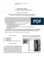 Strain Gauge Test