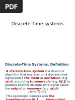 Lecture 5 Discrete Time Systems New