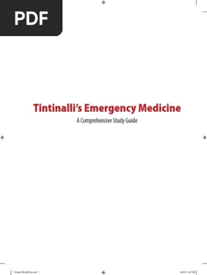 Tintinalli Fm P000i Xliv Pdf Doctor Of Medicine University Of