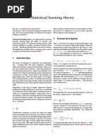 Statistical Learning Theory