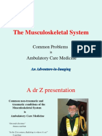The Musculoskeletal System: Common Problems Ambulatory Care Medicine