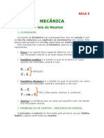 Física - Aula 05 - Mecância - Dinâmica - Leis de Newton