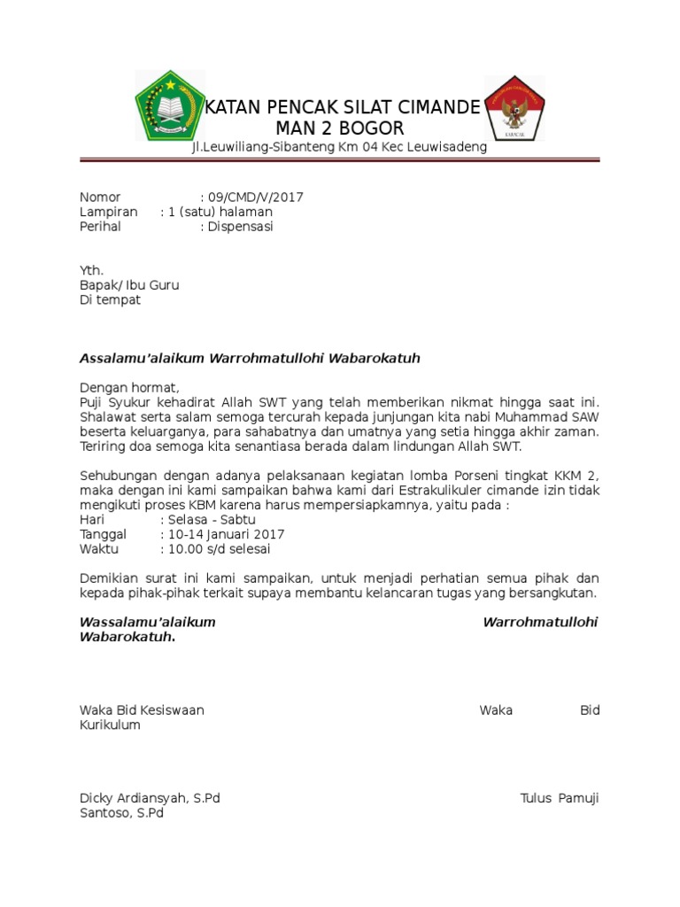 Cara Print Surat Amaran Sekolah