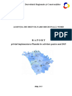 Raport anual // ADR Nord // 2015