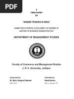 Download Insider Trading Project by swatijdh SN33706907 doc pdf