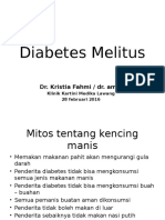 Diabetes Melitus Dr Amie Presentation