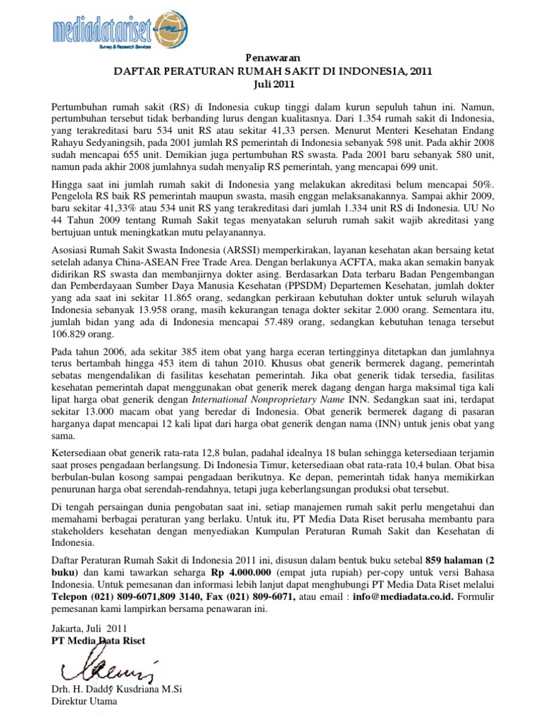 DAFTAR PERATURAN RUMAH SAKIT DI INDONESIA 2020 DAFTAR PERATURAN RUMAH SAKIT DI INDONESIA 2020