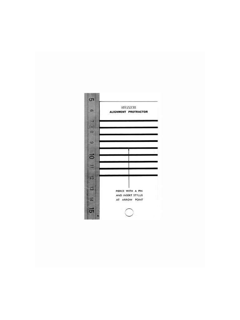 Ve Sme 3009 Alignment Protractor Early