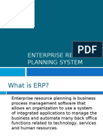 Enterprise Resource Planning System