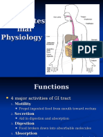 Gastrointestinal Physiology I