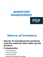 12). Inventory Management