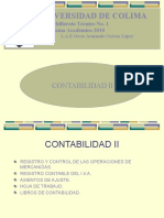 CONTABILIDAD II (Libros de Contabilidad)