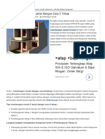 Membangun Rumah 2 Lantai Dengan Cara 2 Tahap - Desainrumahsederhana