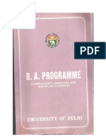 B.a.(Prog.) Syllabus