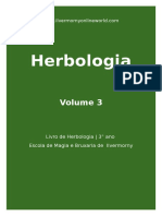 Herbologia: Livro de Herbologia - 3° Ano Escola de Magia e Bruxaria de Ilvermorny