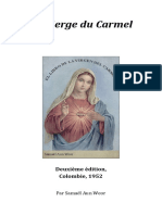 1952 Le Livre de La Vierge Du Carmel