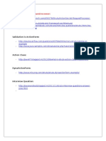 Struts Architecture, Validation, Action Classes and Forms Explained