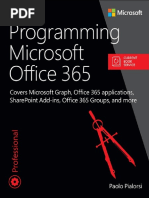 Programming Microsoft Office 365 - Paolo Pialorsi