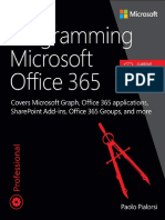 Programming Microsoft Office 365 - Paolo Pialorsi
