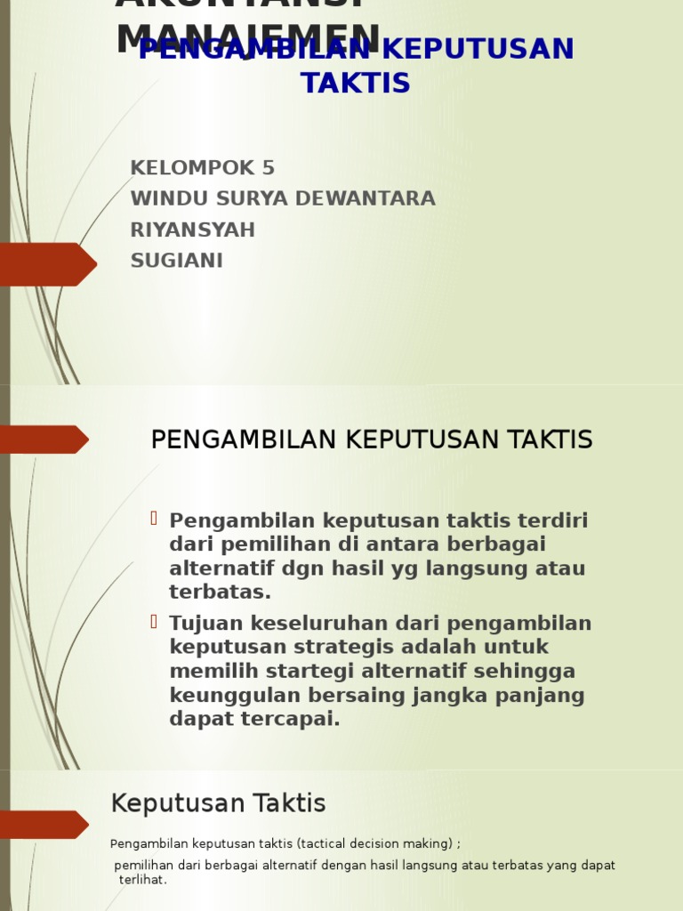 Akuntansi Manajerial