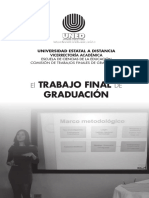 Folleto Trabajo Final Graduacion UNED