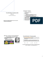Topic 7 - Coordination Chemistry