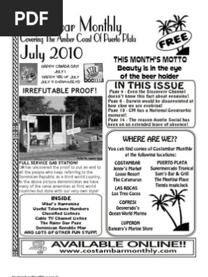 Costambar Monthly July 2010