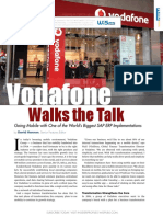 Accenture SAP Vodafone Walks the Talk