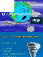 La Contaminación Del Aire.
