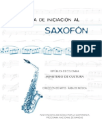Guia de Iniciacion Al Saxofon