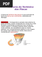 A Teoria Da Tectónica Das Placas 