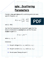 Example Scattering Parameters PDF