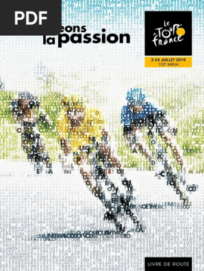 Libro Ruta Tdf 2016 Transport Des Sports