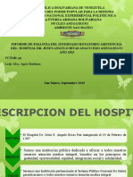 Informe de pasantía en hospital pediátrico