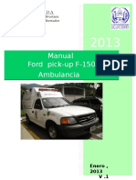 Mantenimiento preventivo Ford F-150 ambulancia