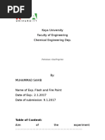 Koya University Faculty of Engineering Chemical Engineering Dep