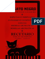 El Gato Negro - Recetario 