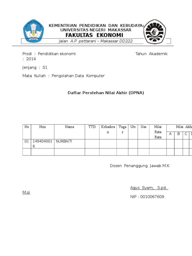 DPNA | PDF