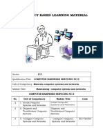 PTS 10-4 CBLM - Maintain Computer Systems and Networks