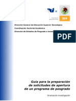 Lineamientos2010 Investigacion PDF