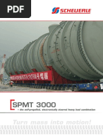 SPMT Description Incl Drawings | PDF | Trailer (Vehicle) | Crane (Machine)