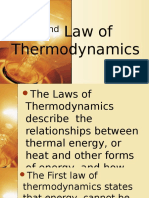 2nd Law of Thermodynamics