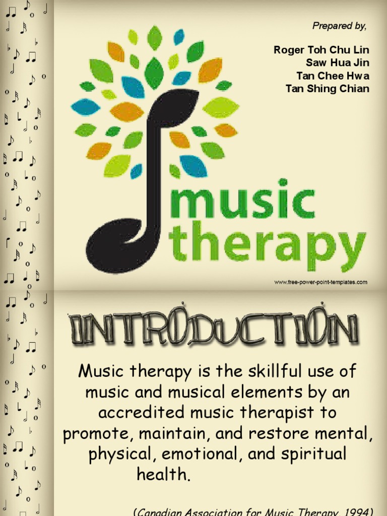 Music Therapy for Mental Health and Autism | PDF | Psychotherapy | Anxiety