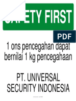 Safety Tips from PT Universal Security