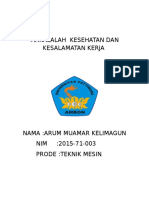 MAKALALAH  KESEHATAN DAN KESALAMATAN KERJA.docx