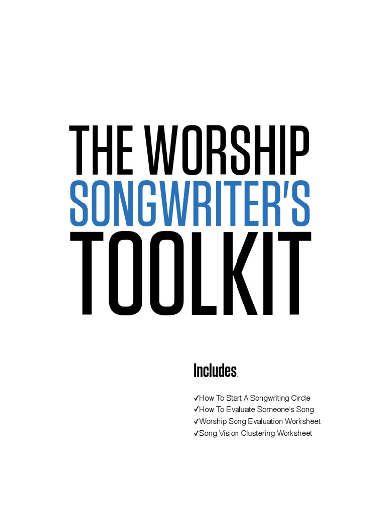 Wilt The Worship Songwriters Toolkit | PDF | Songwriter | Entertainment ...