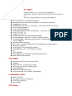 Syllabus for Haematology Module