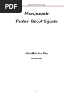 Menjawab Putar Belit Syiah - Abdullah Din