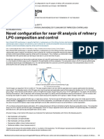 Novel Configuration for Near-IR Analysis of Refinery LPG Composition and Control